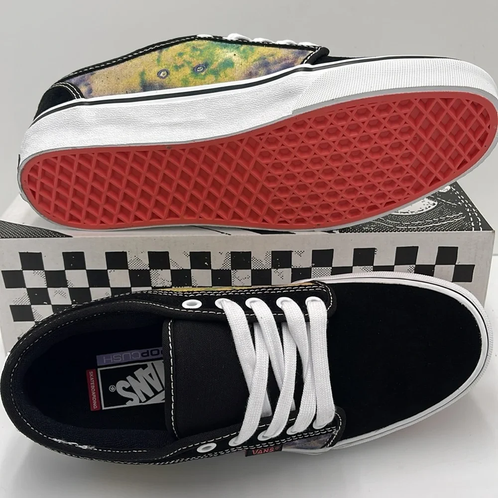 Vans Men’s Black and Tie-Dye Sneakers Skate Chukka L
Terry Black
VN0A4BX4BML - Picture 4 of 16